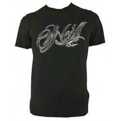 O'Neill Black script T-shirt nera