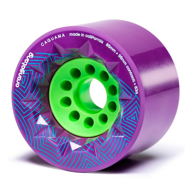 Orangatang Caguama 85mm wheels purple