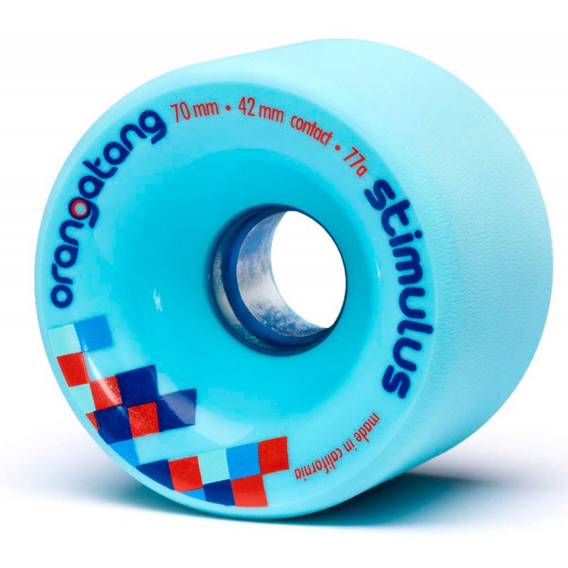 Orangatang Stimulus 70 mm longboard wheels blue