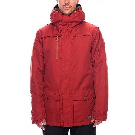 686 Anthem insulated snowboard jacket rusty red 10K