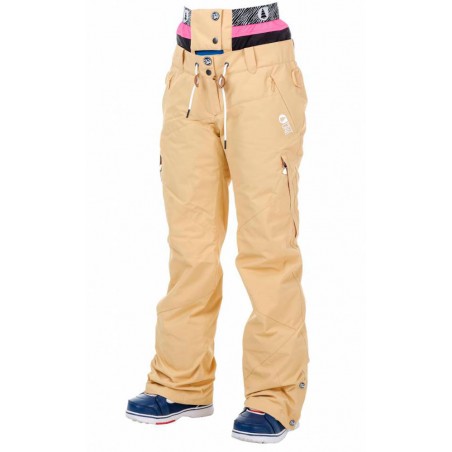Picture Treva pantalon de snowboard beige femmes 10K (seulement M)