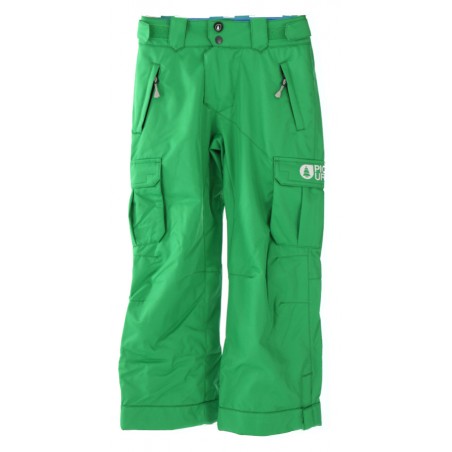 Picture Organic Twenty pantalon de snowboard vert 10K enfants