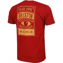 Brixton Foresight premium T-shirt bordeaux