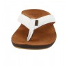 Reef Miss J-bay Damen Flipflops Leder tan weiß