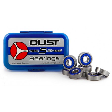 Oust Moc 5 Street bearings (8 pcs - boxed/unboxed)