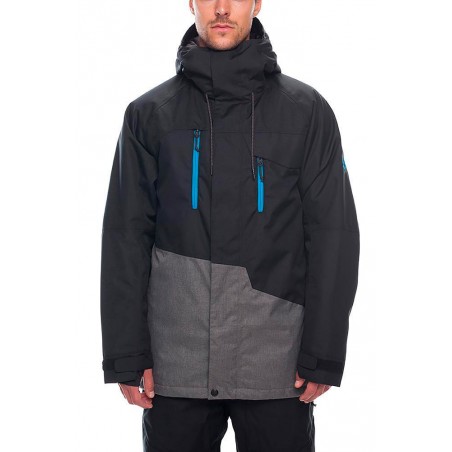 686 Geo insulated snowboard jacket black 10K