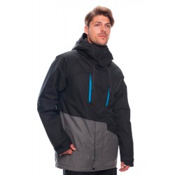 686 Geo insulated giacca da snowboard da uomo nero 10K
