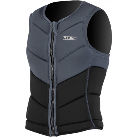 ProLimit Slider vest full padded FZ black-grey