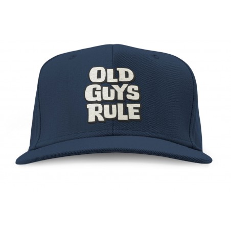 Old Guys Rule Stacked logo cap blue dusk