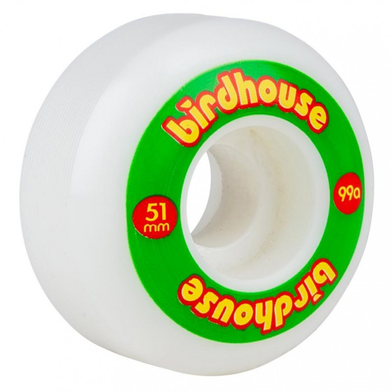Birdhouse logo skatewielen 51 mm rasta
