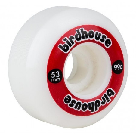 Birdhouse Logo skate wheels 53 mm red