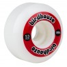 Birdhouse logo skate wheels 53 mm red