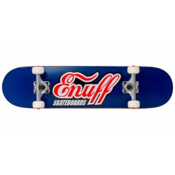 Enuff Classic logo 7.75" skateboard complete blue