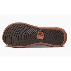 Reef Cushion Bounce Lux slippers brown sole