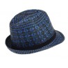 Quiksilver Saga straw hat hyperpurple blue-black