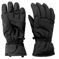 Sinner Atlas gants de ski en cuir noir