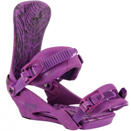 Nitro Cosmic dames snowboardbinding violet (S/M)
