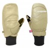 Transform Photoincentive leather snowboard mitten gloves 15K tan