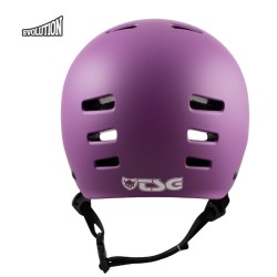 TSG Evolution casco da skate viola magia