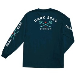 Dark Seas Headmaster T-shirt M/L blu scuro