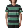 Globe bootleg dreams stripe t-shirt sea green
