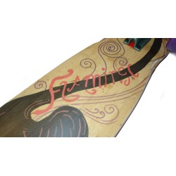 Timber Flamingo 48.4" medium flex dancer longboard compleet