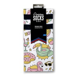 American Socks Pool Party halfhoge sokken