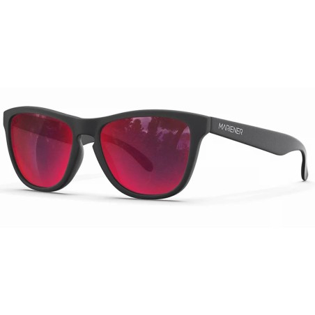 Mariener Melange schwarz flexiblen Sonnenbrille (verschiedene Linsenfarben)