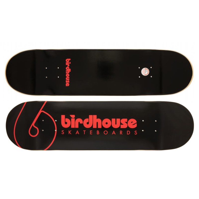 Birdhouse Team Logo 8.25" skateboard deck black