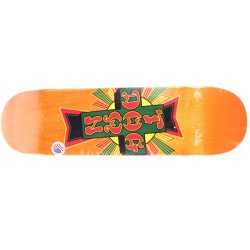 Dogtown Cross 8.5" skateboard deck rasta