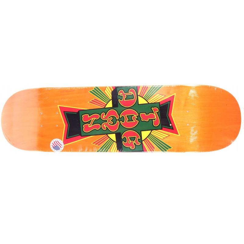 Dogtown Cross 8.5" skateboard deck rasta