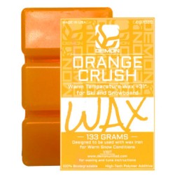 Demon Orange crush warm ski and snowboard wax (113 gr)