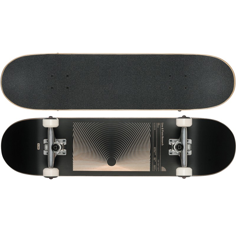 Globe G1 Lineform 7.75" skateboard compleet zwart