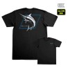 Dark Seas Marlin Glow T-shirt zwart