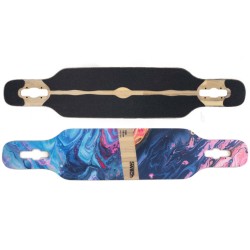 Switch Twin abstract 40" Longboard nur Deck gripped