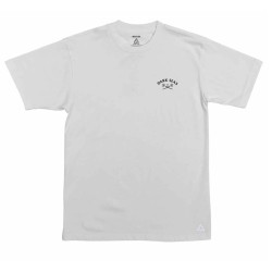 Dark Seas Center point gerecycled T-shirt wit