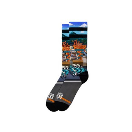 American Socks Palm Springs motel halfhoge sokken