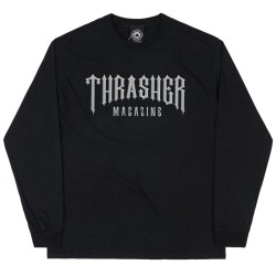 Thrasher Low Low logo longsleeve t-shirt black