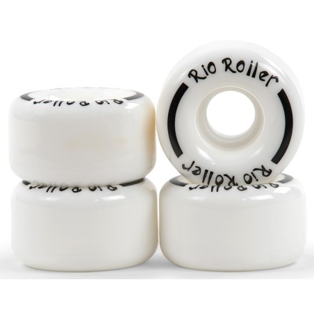 Rio Roller Coaster Roller Skate wheels 62 mm 82A white