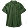 Brixton Charter Print chemise manches courtes trekking vert