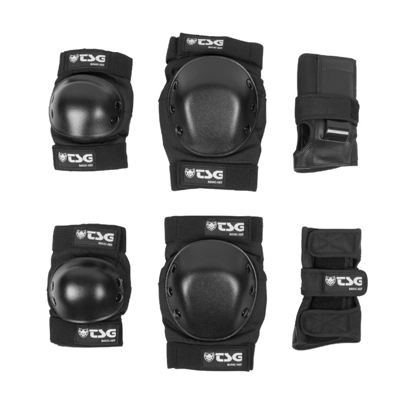 TSG Basic skate protection set black