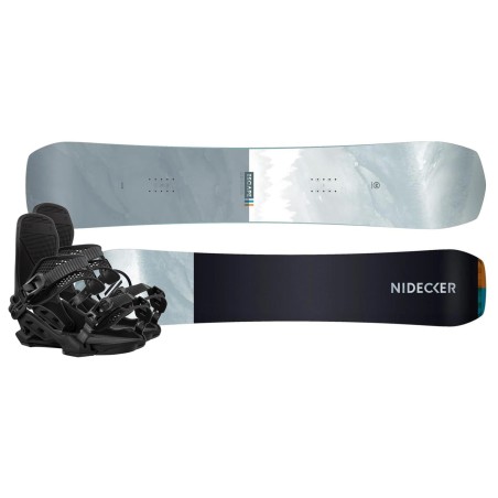 Nidecker Escape set de snowboard avec Arbor Hemlock fixation Nidecker Escape set de snowboard avec Arbor Hemlock fixation