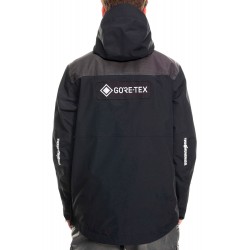 686 The Hundreds GoreTex anorak snowboard jacket black (M)