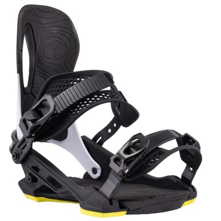 Arbor Cypress Snowboardbindung schwarz-weiß Arbor Cypress Snowboardbindung schwarz-weiß