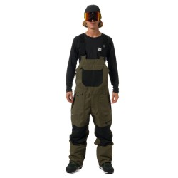 Horsefeathers Transfer BIB Snowboardhose olive night 15K