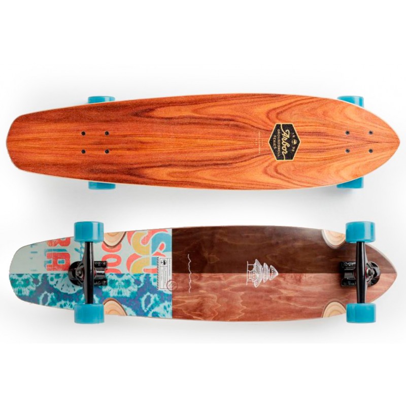 Arbor Groundswell Mission 35" cruiser complete longboard