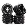 Sharkwheels Magalodon wielen 95 mm 78a zwart
