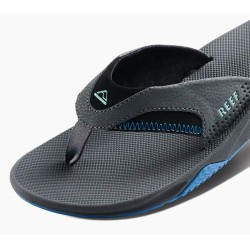Reef Fanning slippers gunmetal-ocean