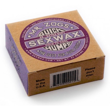 Sexwax Quick Humps surfboard wax