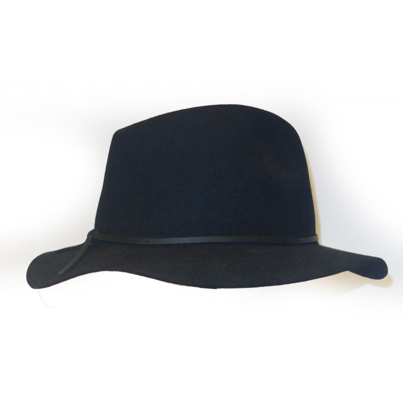 Brixton Wesley Fedora chapeau noir